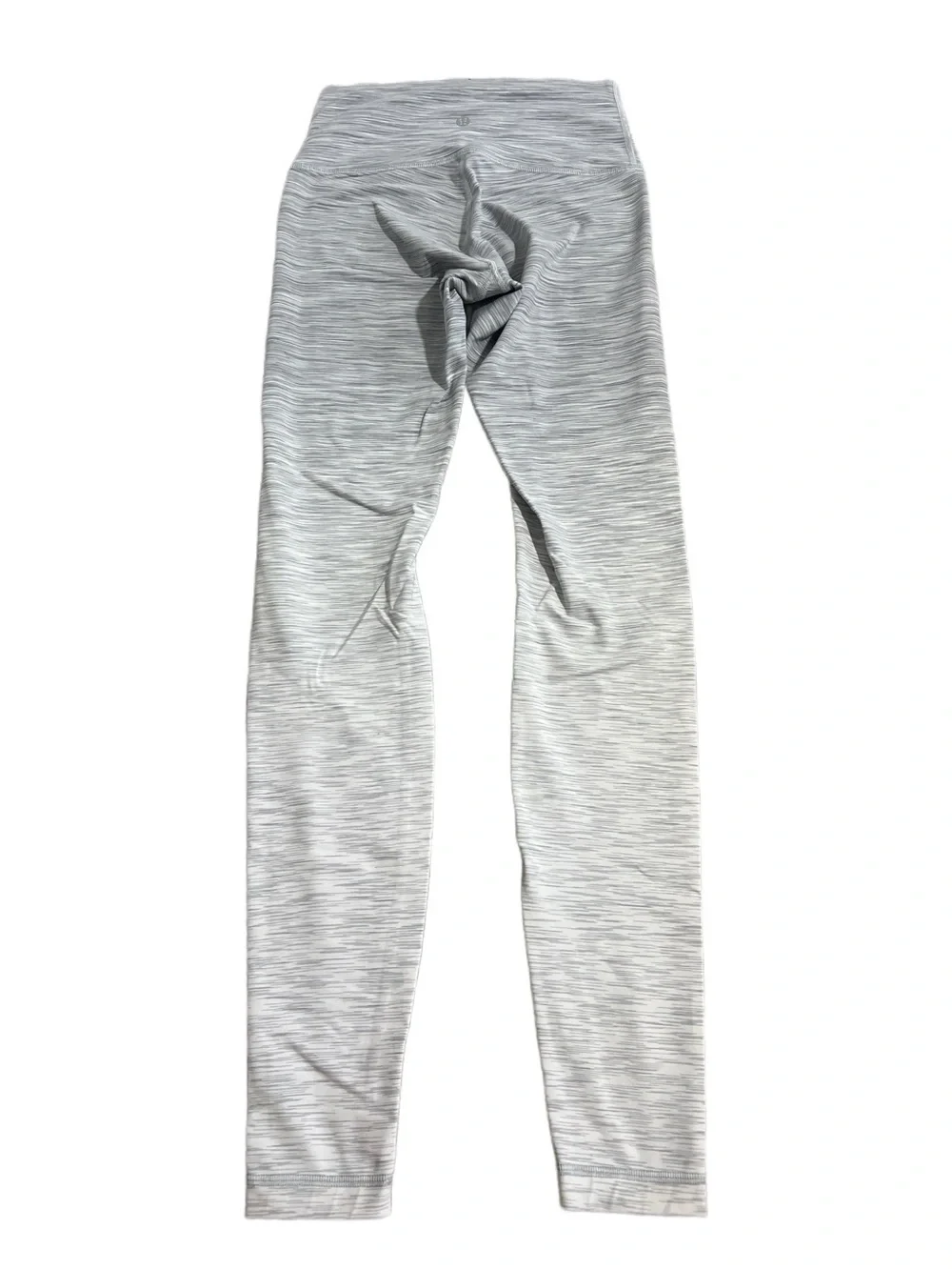 lululemon athletica Light Heather Gray Ombre Womens Stretch Leggings